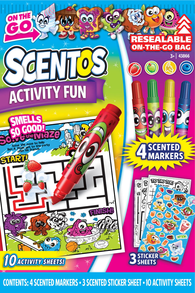 SCENTOS SCENTED ON THE GO PLAY PACK