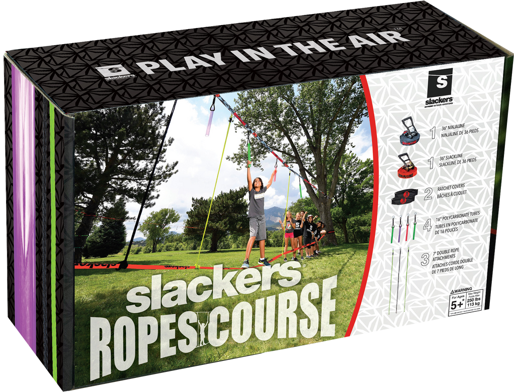 SLACKERS  ROPES COURSE