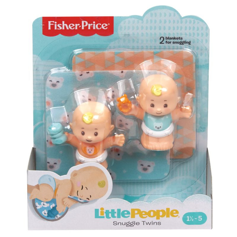FISHER-PRICE LITTLE PEOPLE SNUGGLE TWINS BLONDE