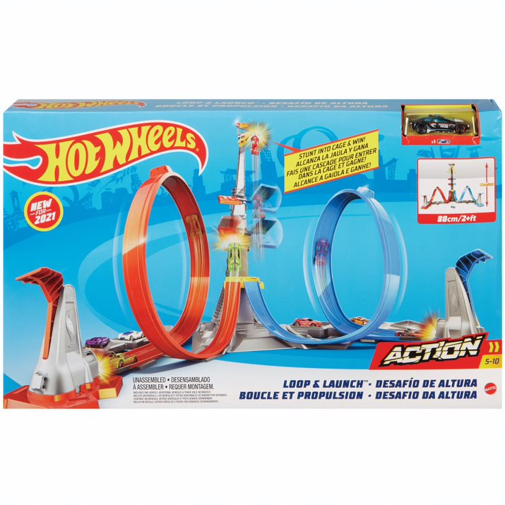 HOT WHEELS ACTION LOOP AND LAUNCH