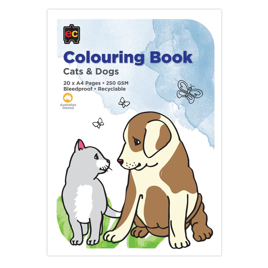 EC COLOURING BOOK CATS AND DOGS