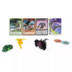 BAKUGAN EVOLUTIONS POWER UP PACK - WARRIOR WHALE WITH NANO FURY AND SLEDGE