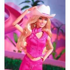 BARBIE THE MOVIE BARBIE DOLL IN PINK WESTERN OUTFIT