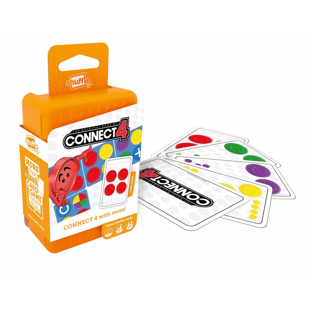 CONNECT 4 CARD GAME IN PLASTIC BOX