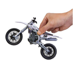 SX SUPERCROSS 1:10 DIE CAST COLLECTOR MOTORCYCLE - BENNY BLOSS