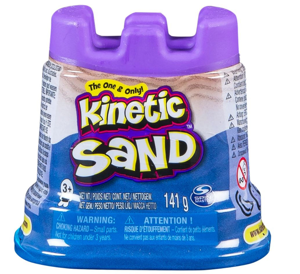 KINETIC SAND SINGLE CONTAINER 5OZ BLUE