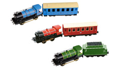 TEAMSTERZ LIGHTS & SOUNDS TRAIN ENGINE WITH CARRIAGE ASSORTED