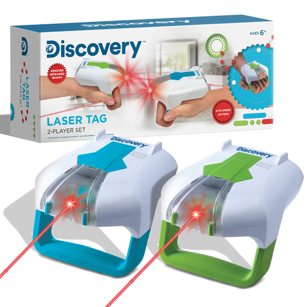 DISCOVERY 2 PLAYER ELECTRONIC LASER TAG SET