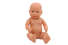 DOLLS WORLD EARLY MOMENTS 16 INCH (41CM) ANATOMICALLY CORRECT WHITE BOY DOLL