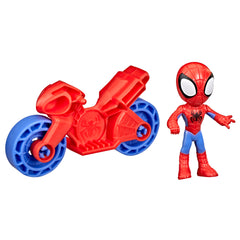 MARVEL SPIDEY & HIS AMAZING FRIENDS SPIDEY AND MOTORCYCLE