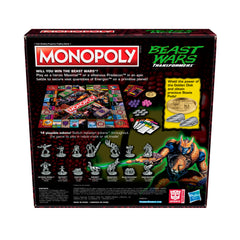 MONOPOLY TRANSFORMERS BEAST WARS COLLECTORS EDITION