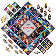 MONOPOLY WWE WRESTLEMANIA EDITION BOARD GAME