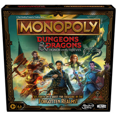 MONOPOLY DUNGEONS AND DRAGONS MOVIE HONOR AMONG THIEVES GAME
