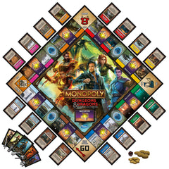 MONOPOLY DUNGEONS AND DRAGONS MOVIE HONOR AMONG THIEVES GAME
