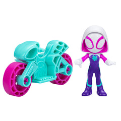 MARVEL SPIDEY & HIS AMAZING FRIENDS GHOST AND MOTORCYCLE