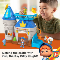 FISHER-PRICE GUS THE ITSY-BITSY KNIGHT CASTLE KINGDOM PLAYSET