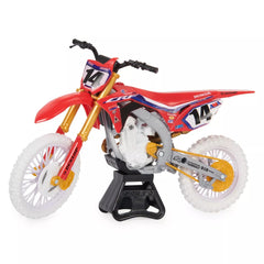 SX SUPERCROSS 1:10 DIE CAST COLLECTOR MOTORCYCLE - COLE SEELY (WHITE WHEELS)