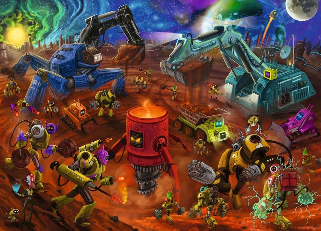 Ravensburger Space Construction Puzzle 60 Piece