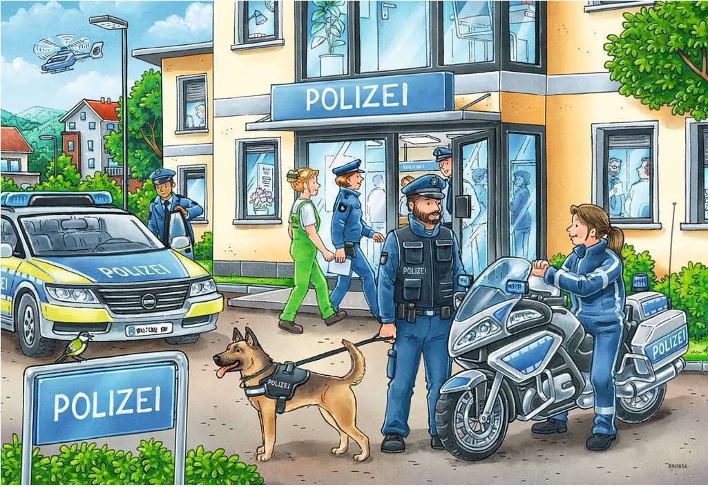 Ravensburger Police At Work! 2X24 Piece
