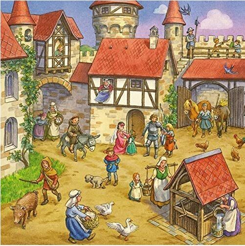 Ravensburger Life Of The Knight Puzzle 3X49 Piece