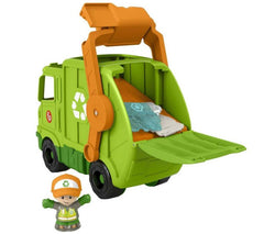 FISHER-PRICE LITTLE PEOPLE LARGE VEHICLE RECYCLING TRUCK