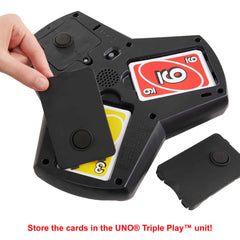 UNO TRIPLE PLAY STEALTH CARD GAME
