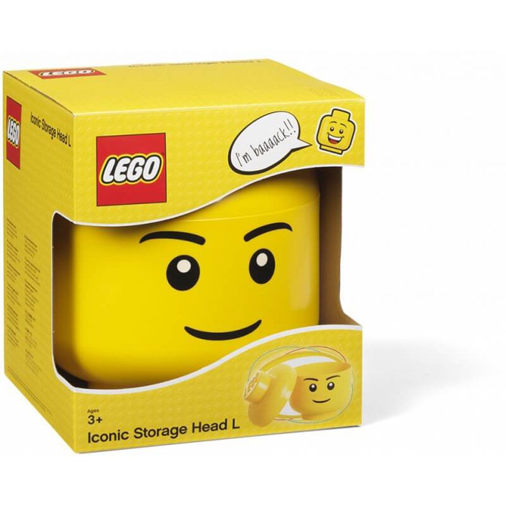 LEGO STORAGE HEAD BOY