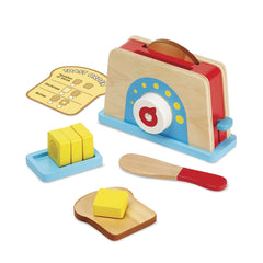MELISSA & DOUG - BREAD AND BUTTER TOASTER