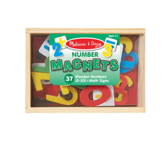 MELISSA & DOUG - MAGNETIC WOODEN NUMBERS - Toyworld Aus