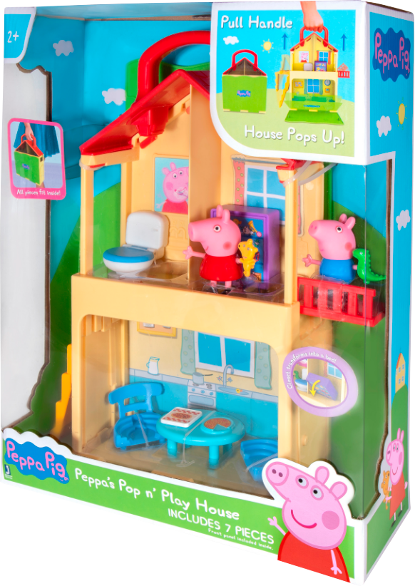 PEPPA PIG PEPPA'S POP AND PLAY HOUSE