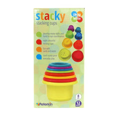 PLAY AND LEARN STACKY STACKING CUPS