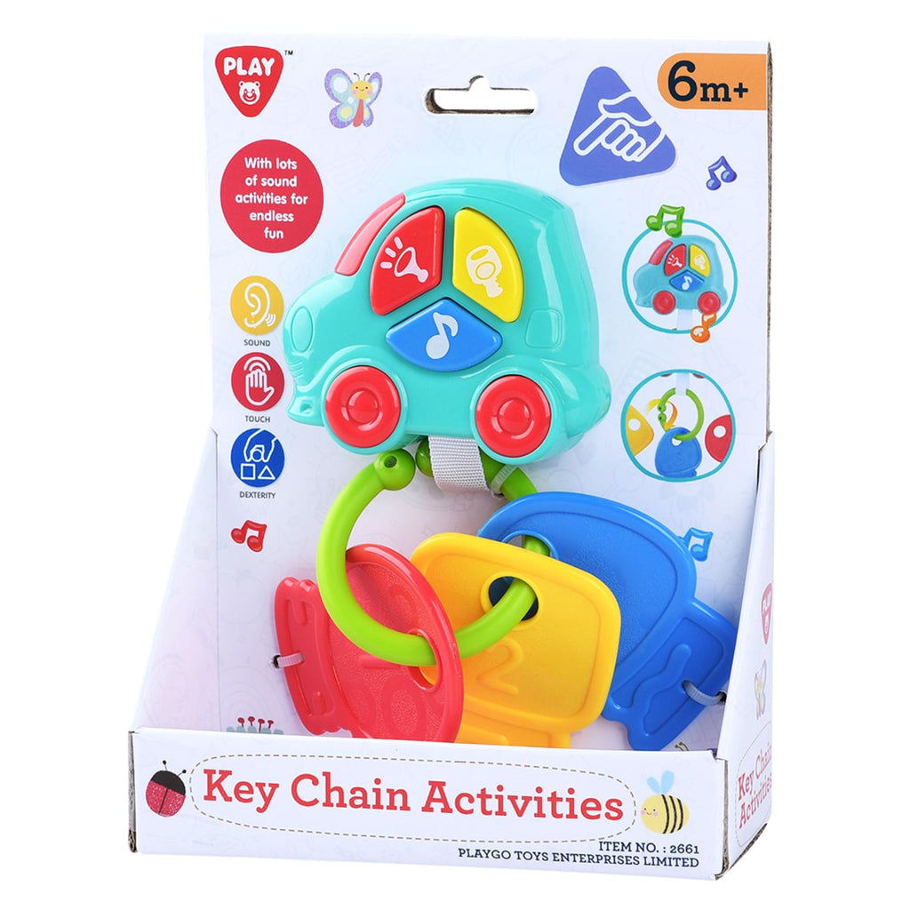 PLAYGO TOYS ENT. LTD. KEY CHAIN ACTIVITIES
