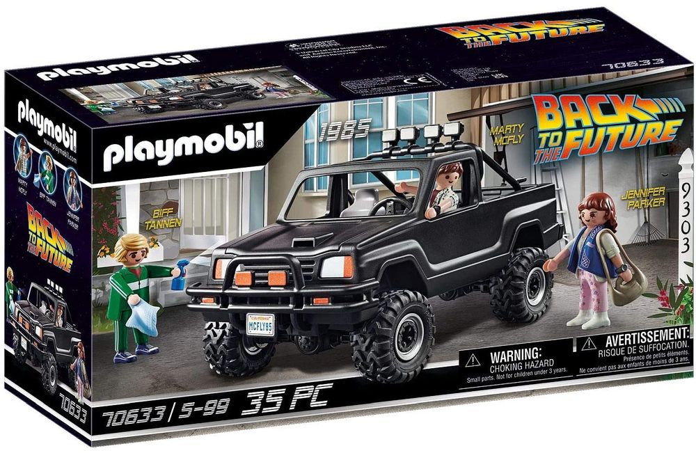PLAYMOBIL 70633 BACK TO THE FUTURE MARTY'S PICK UP TRUCK