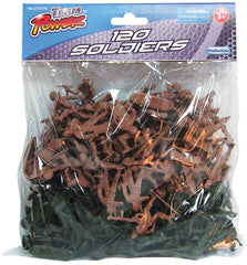 120 PIECE BAG OF SOLDIERS