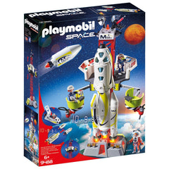 PLAYMOBIL 9488 SPACE MISSION ROCKET WITH LAUNCH SITE