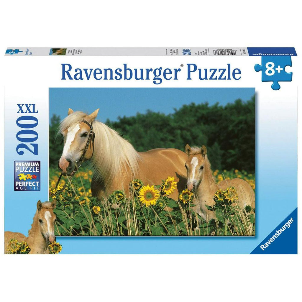 RAVENSBURGER HORSE HAPPINESS PUZZLE 200 PIECE