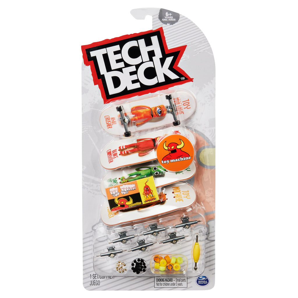 TECH DECK ULTRA DLX FINGERBOARD 4 PACK - TOY MACHINE