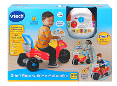 Vtech Ride With Me Motorbike - Toyworld