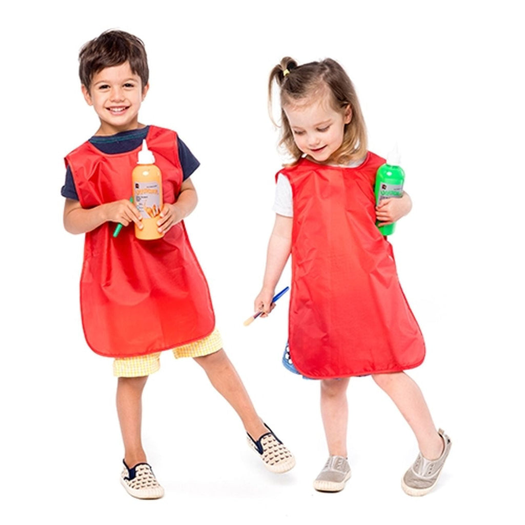 TODDLER APRON RED AGES 2-4