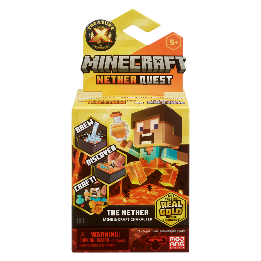 TREASURE X MINECRAFT S4 THE NETHER SINGLE PACK