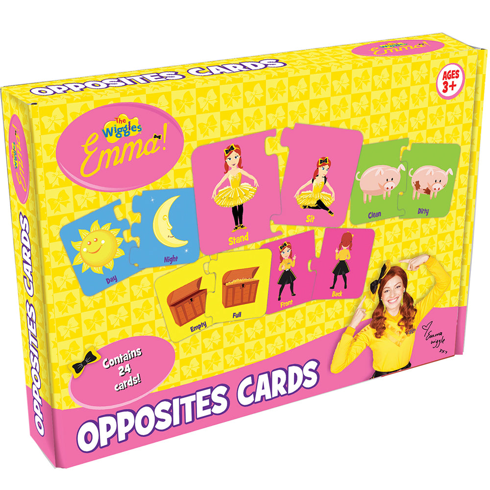 THE WIGGLES EMMA OPPOSITES CARD GAME