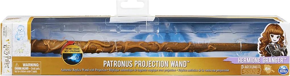 WIZARDING WORLD HARRY POTTER 13-INCH HERMIONE GRANGER PATRONUS LIGHT-UP PROJECTION WAND