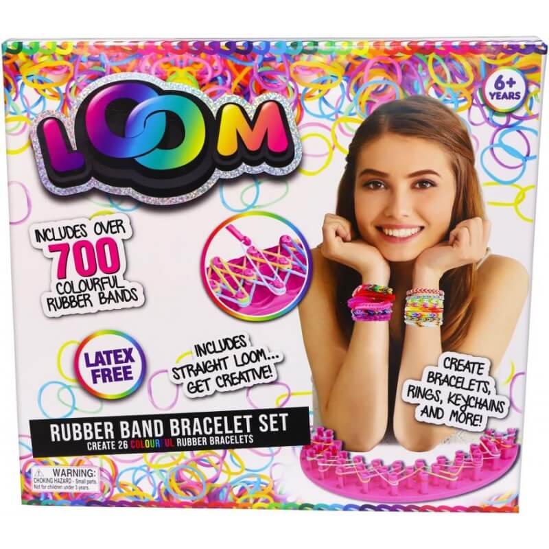 Amazon.com: xtieksh Rubber Band Bracelet Kit, Loom Bracelet Making Kit for  Kids, Rubber Bands Refill Loom Set, Rubber Bands for Bracelet Making Kit,  Loom Bands Bracelets Making Kit for Girls Birthday Gifts